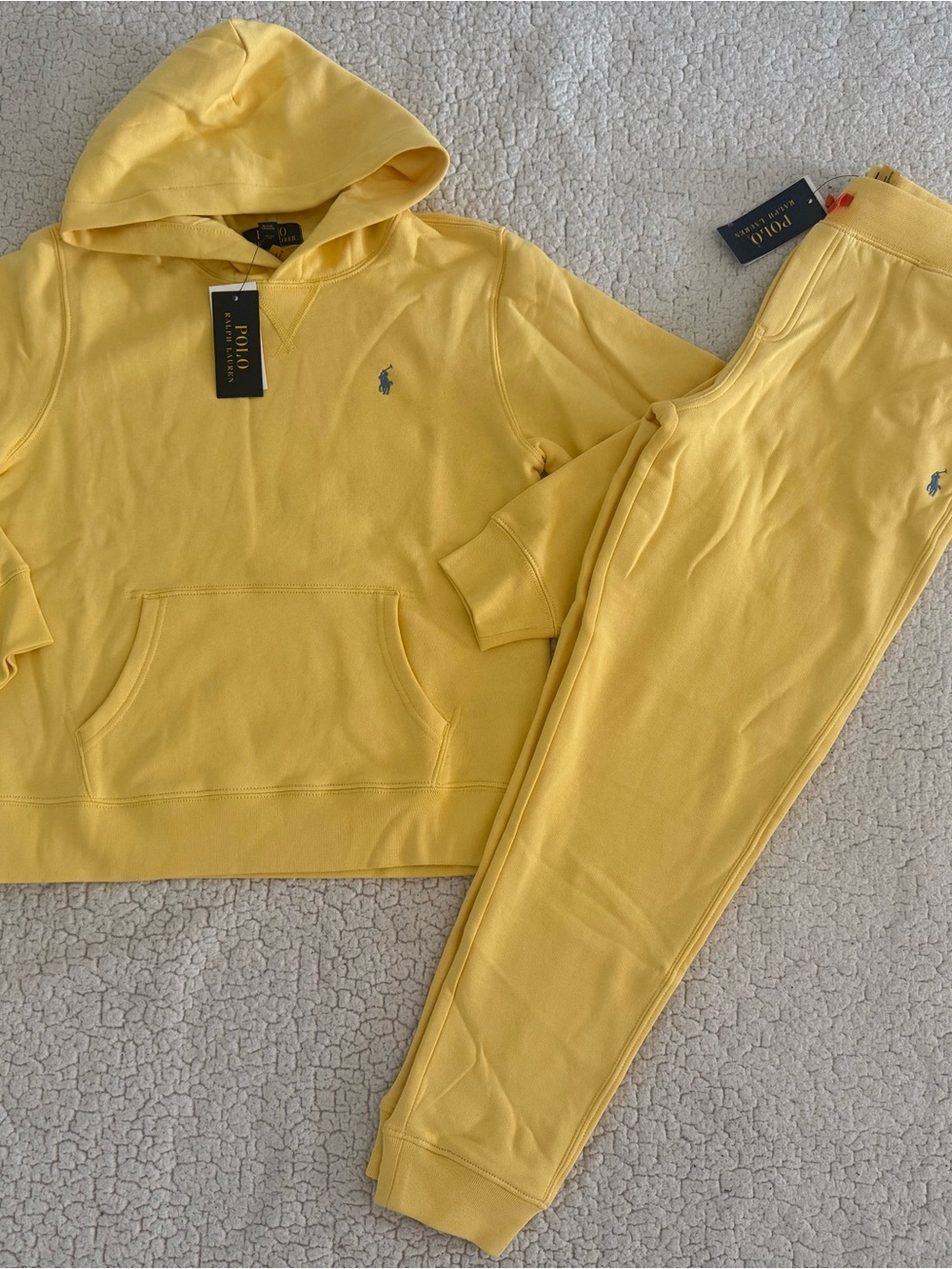 New boys girls Polo Ralph Lauren Sz L 14-16, XL 18-20 Hoodie & Joggers Set